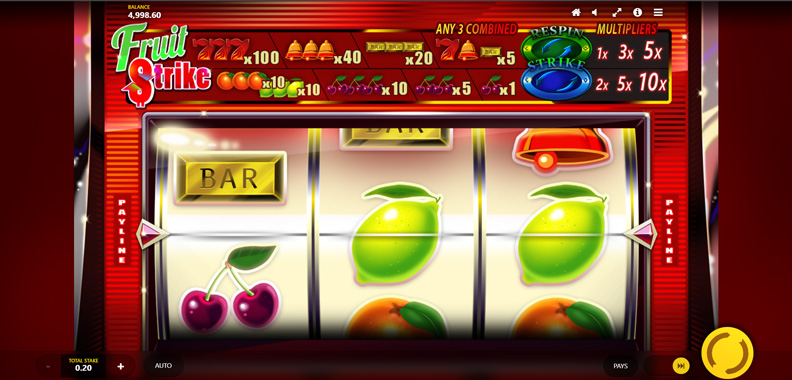 Fruit Strike: 20 Multi Win slot