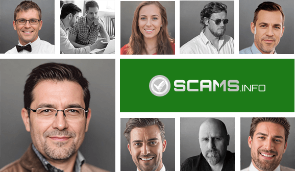 Our team of experts at scams.info