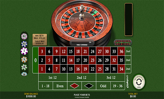 Premium European Roulette