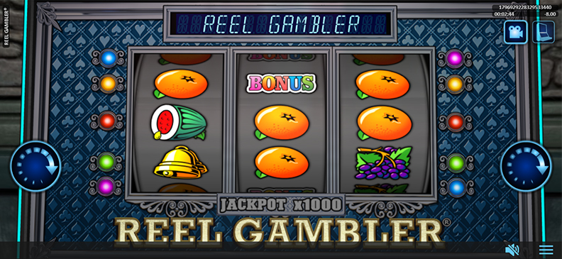 The Reel Gambler demo game.