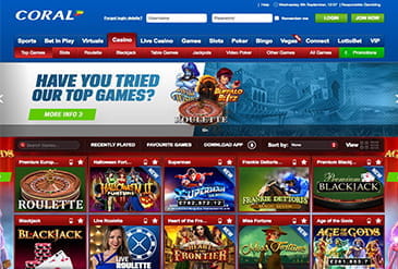 coral casino slots