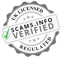 Scams.info verification and approval seal