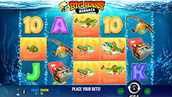 Big Bass Bonanza slot game at Videoslots
