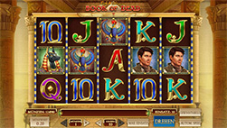 Book of Dead slot demo game at Spinit