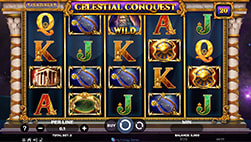 Celestial Conquest slot in Fruity King