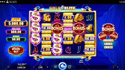 Gold Blitz slot in Spy Slots