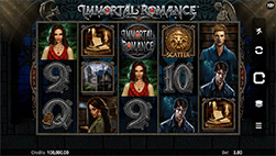 The slot Immortal Romance at Spin Palace Casino in NJ