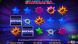 Starmania in SpinzWin Casino